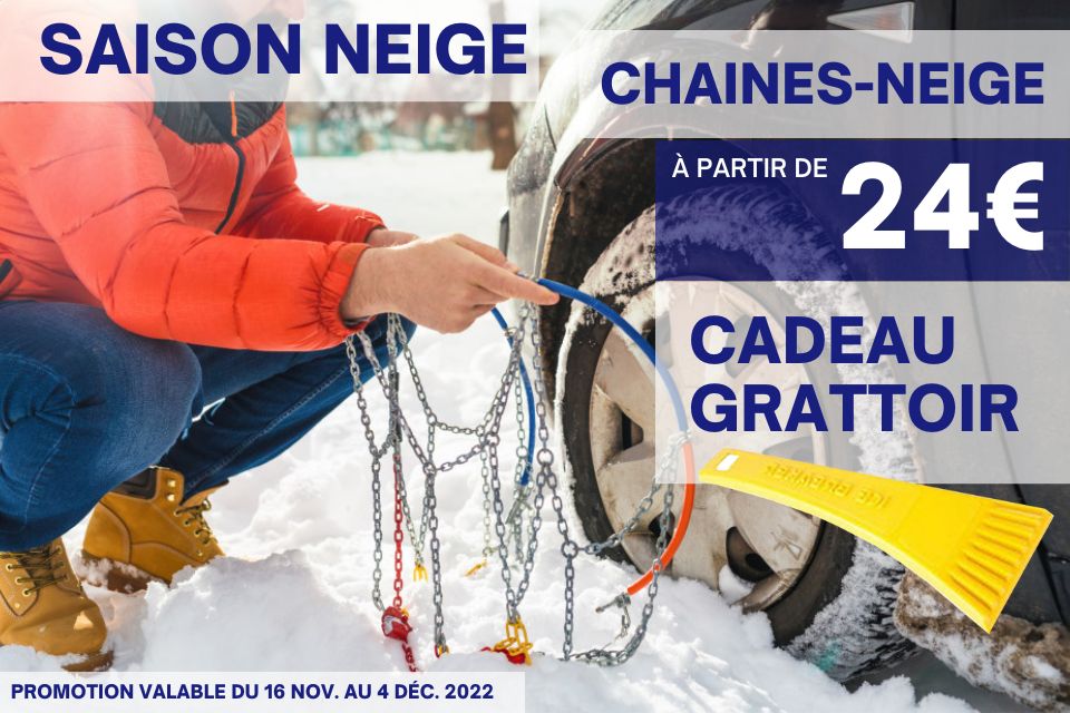 Comment choisir vos chaînes à neige