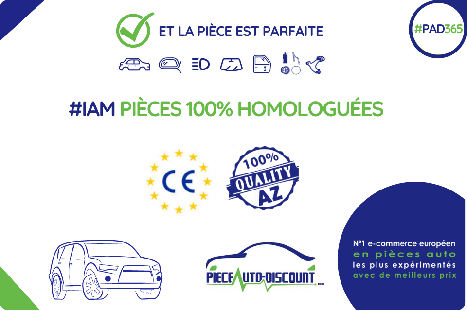 PIÈCES HOMOLOGUÉES