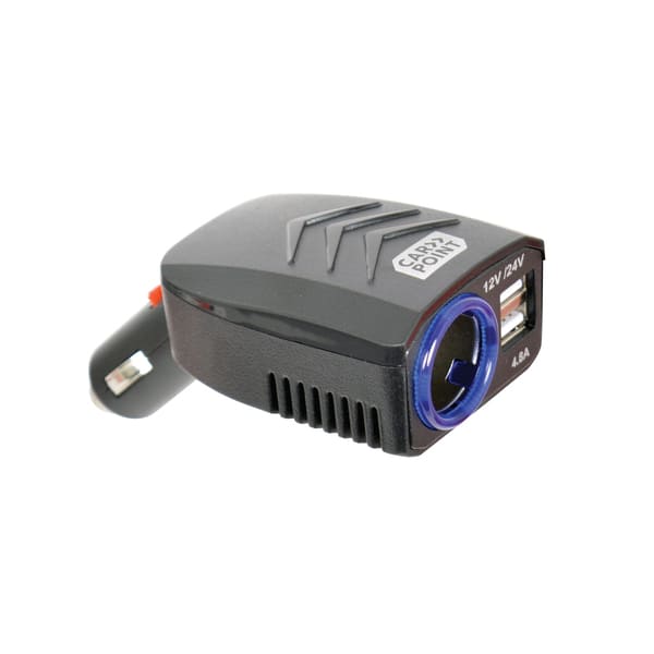 Accéder à la pièce PRISE ADAPTEUR + 2 USB 12-24V4A.