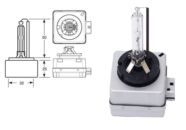 Accéder à la pièce AMPOULES XENON D1S 85V 35W (BOX 1 UNITÉ)