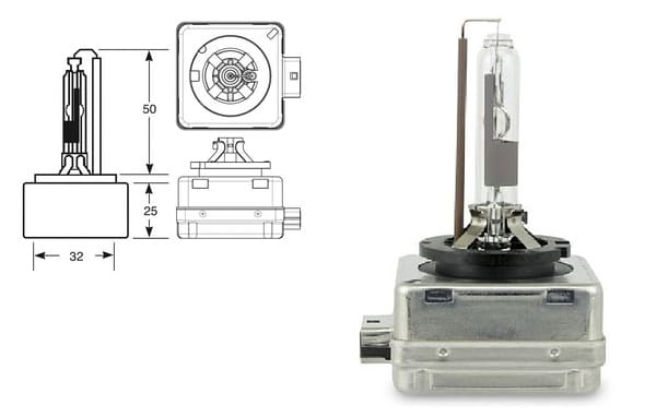 Accéder à la pièce AMPOULES XENON D1R 85V 35W (BOX 1 UNITÉ)