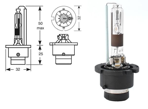 Ampoule Xenon pas cher pièces poids lourd, camion - PARTAUTO