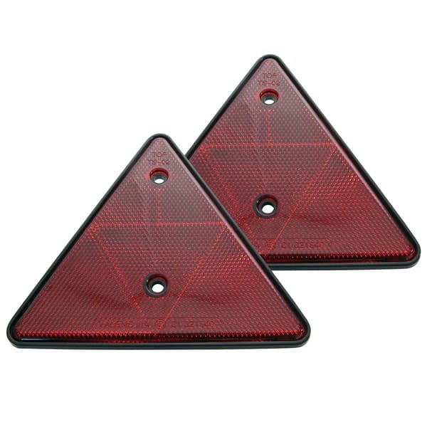 Accéder à la pièce CATADIOPTRE TRIANGULAIRE ROUGES 13x15 CM (BOX 10 UNITÉS)