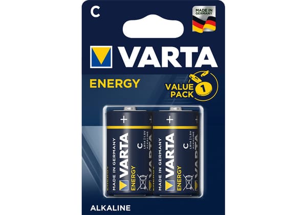 Accéder à la pièce BL 2 UNITÉS VARTA LR14 C ALC. 