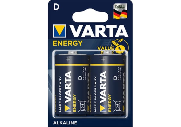 Accéder à la pièce BL 2 UNITÉS VARTA LR20 D ALC. 