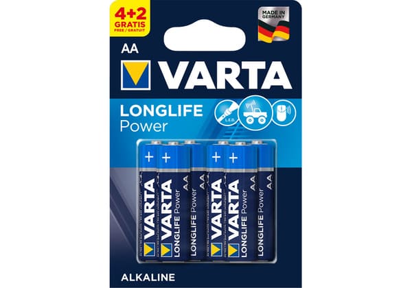 Accéder à la pièce BL4+2 UNITÉS VARTA LR6 AA ALC. 