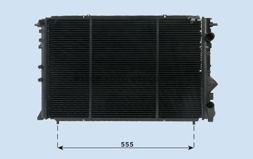 Accéder à la pièce Radiateur 2,0L - 2,2L - 2.1L TD clim.