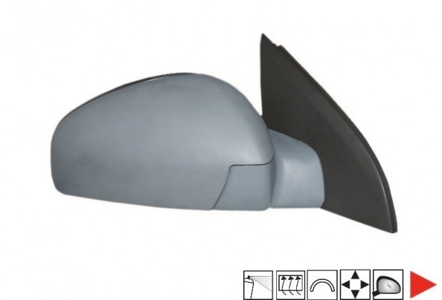 Accéder à la pièce Rétroviseur droit électrique, chauffant à peindre
