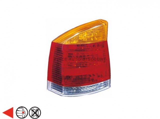 Accéder à la pièce Feu arrière gauche [Rouge - Orange]