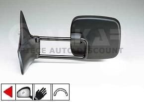 Accéder à la pièce Rétroviseur gauche manuel ->95