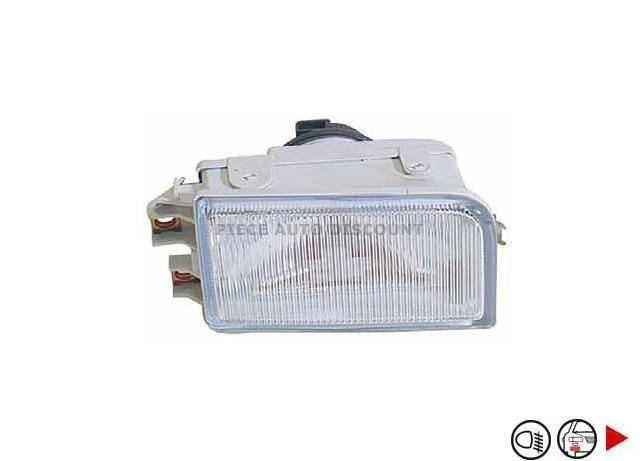 Accéder à la pièce Projecteur anti-brouillard droit [Blanc]