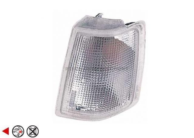 Accéder à la pièce Feu avant gauche blanc