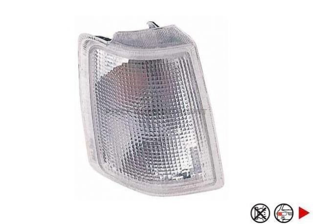 Accéder à la pièce Feu avant droit blanc