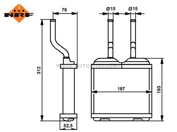 Accéder à la pièce Radiateur de chauffage