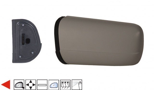 Accéder à la pièce Rétroviseur gauche électrique, chauffant à peindre ->96