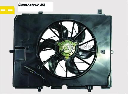 Accéder à la pièce Groupe moto-ventilateurs simple (Bosch)