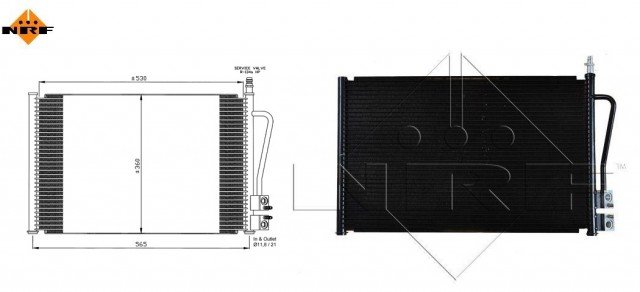 Accéder à la pièce Condenseur de climatisation 1.2L - 1.3L - 1.4L - 1.6L - 1.4L Tdci