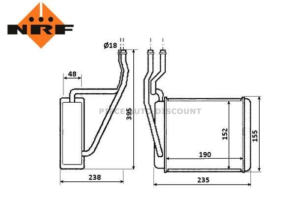 Accéder à la pièce Radiateur de chauffage