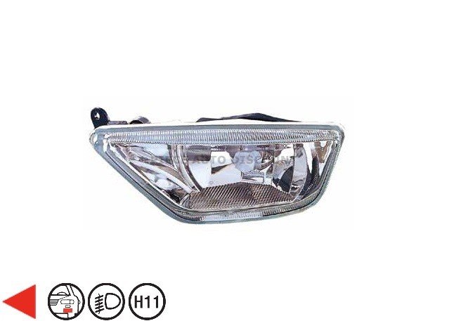 Accéder à la pièce Projecteur anti-brouillard gauche