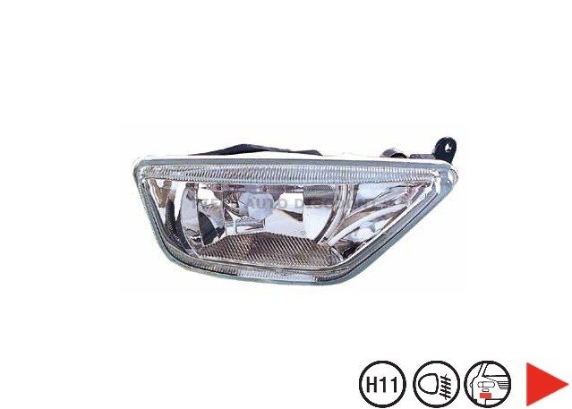 Accéder à la pièce Projecteur anti-brouillard droit