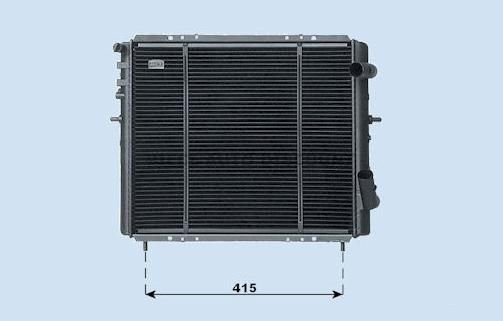 Accéder à la pièce Radiateur 1,9L Diésel +/- clim.