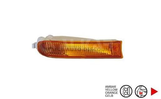 Accéder à la pièce Feu avant droit orange ->97