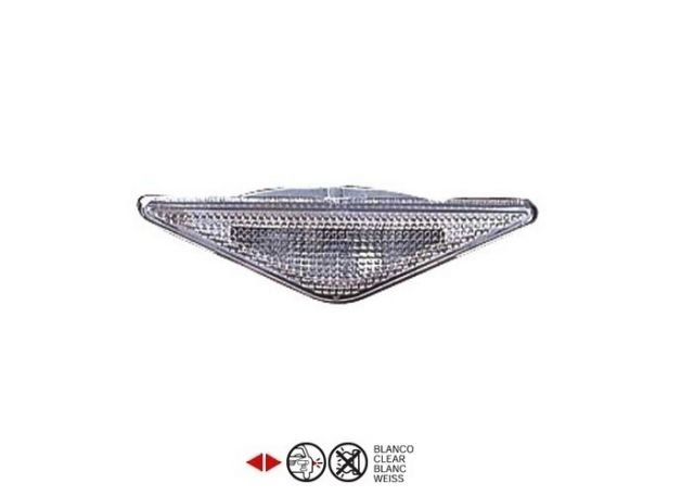 Accéder à la pièce Feu répétiteur aile avant blanc