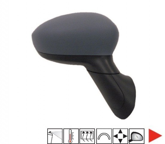 Accéder à la pièce Rétroviseur droit électrique chauffant + sonde à peindre