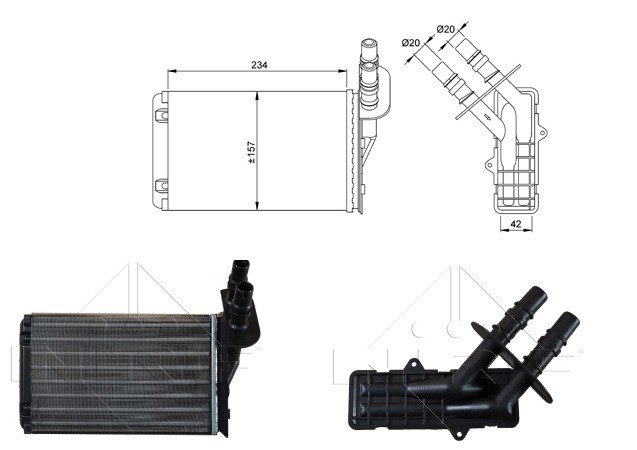 Radiateur de chauffage