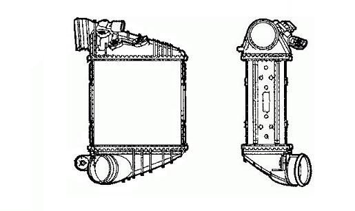 Refroidisseur échangeur air turbo SEAT LEON  pour SEAT LEON Refroidisseur échangeur air turbo SEAT LEON  pour SEAT LEON