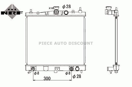 Accéder à la pièce Radiateur 1,4L - 1,6L