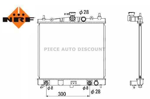 Accéder à la pièce Radiateur 1,4L - 1,6L