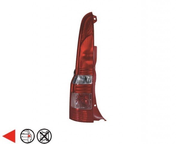 Accéder à la pièce Feu arrière gauche