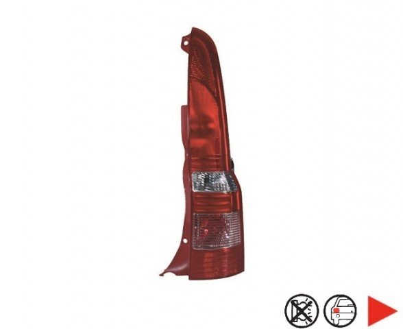 Accéder à la pièce Feu arrière droit