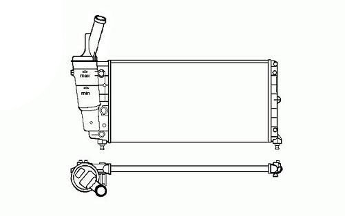 Radiateur 1,2L - 1,2L16v - 1,4L GT turbo FIAT PUNTO  pour FIAT PUNTO Radiateur 1,2L - 1,2L16v - 1,4L GT turbo FIAT PUNTO  pour FIAT PUNTO