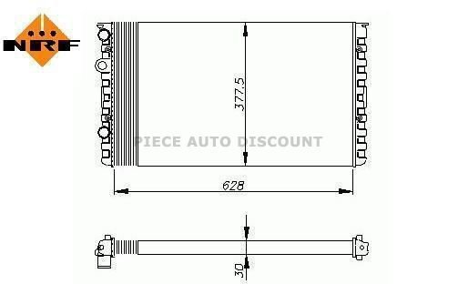 Accéder à la pièce Radiateur 2,8L VR6 - 2,9L VR6 syncro