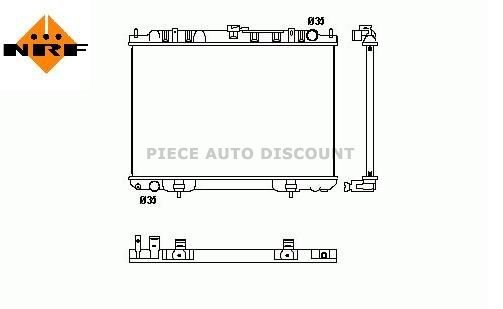 Accéder à la pièce Radiateur  2,2L Di 4x4 - 2,2L Dci & 4x4