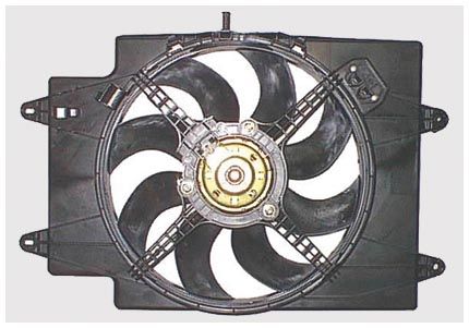 Groupe moto-ventilateur 1,9L JTD - 2,0L16v & JTS pour ALFA ROMEO 147 phase 2 du 09/2004 au 10/2010