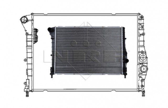 Accéder à la pièce Radiateur 1,9L JTD & 16V - JTDM 16V