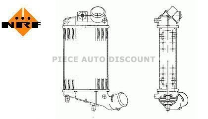 Accéder à la pièce Refroidisseur échangeur air turbo
