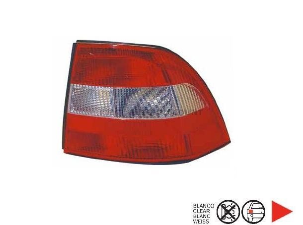 Accéder à la pièce Feu arrière droit [Rouge - Blanc] ->99