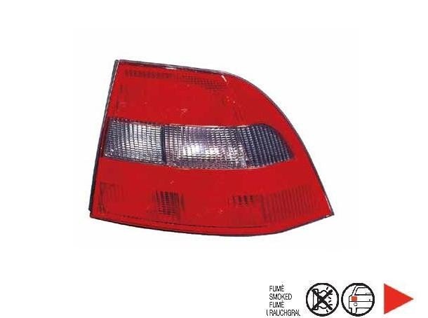 Accéder à la pièce Feu arrière droit  [Rouge - Fumé] ->99