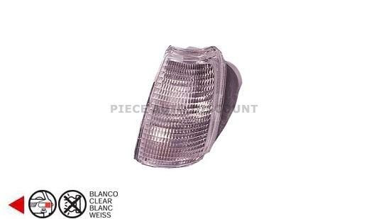 Accéder à la pièce Feu avant gauche blanc