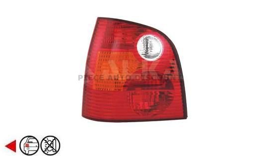 Accéder à la pièce Feu arrière gauche [Rouge - Orange]