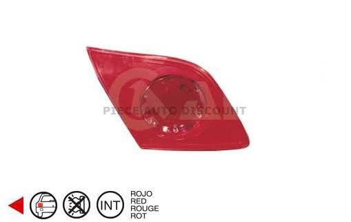 Accéder à la pièce Feu arrière intérieur gauche 5ptes [Rouge]