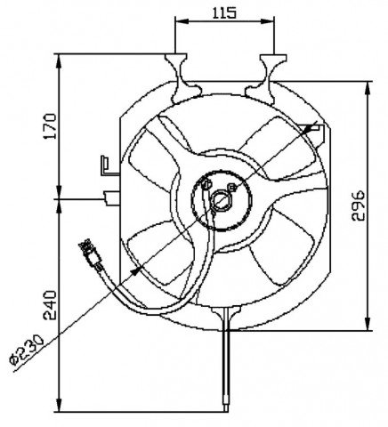 Accéder à la pièce Groupe moto-ventilateur - clim.