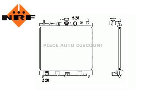 Accéder à la pièce Radiateur 1,2L, 1,4L, 1,6L, 1,5L Dci