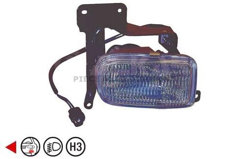 Accéder à la pièce Projecteur anti-brouillard gauche 