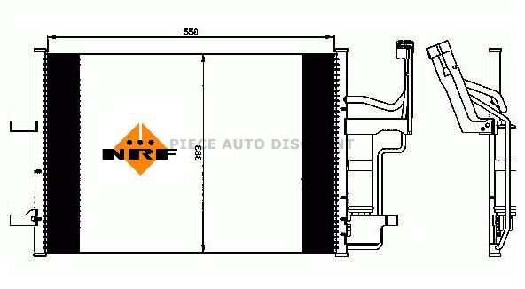 Accéder à la pièce Condenseur de climatisation