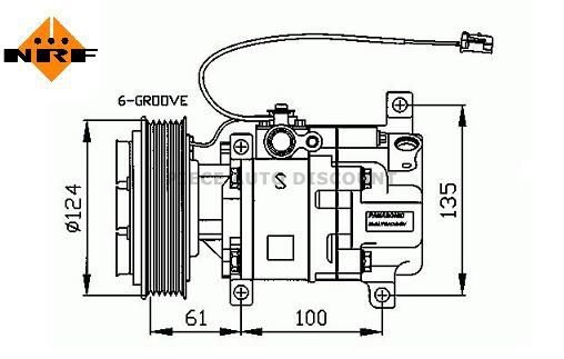 Accéder à la pièce Compresseur de climatisation  1,4L - 1,6L